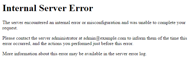 Fix lỗi Internal Server Error trên WordPress
