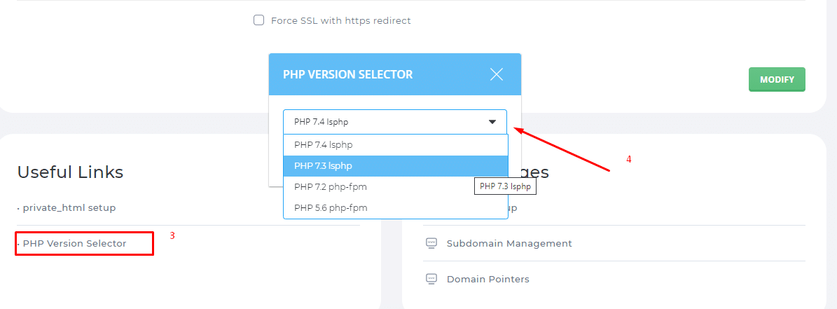 Cài đặt PHP DirectAdmin với nhiều phiên bản khác nhau trên VPS