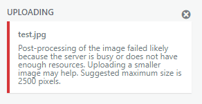 Khắc phục lỗi không up ảnh được trong WordPress