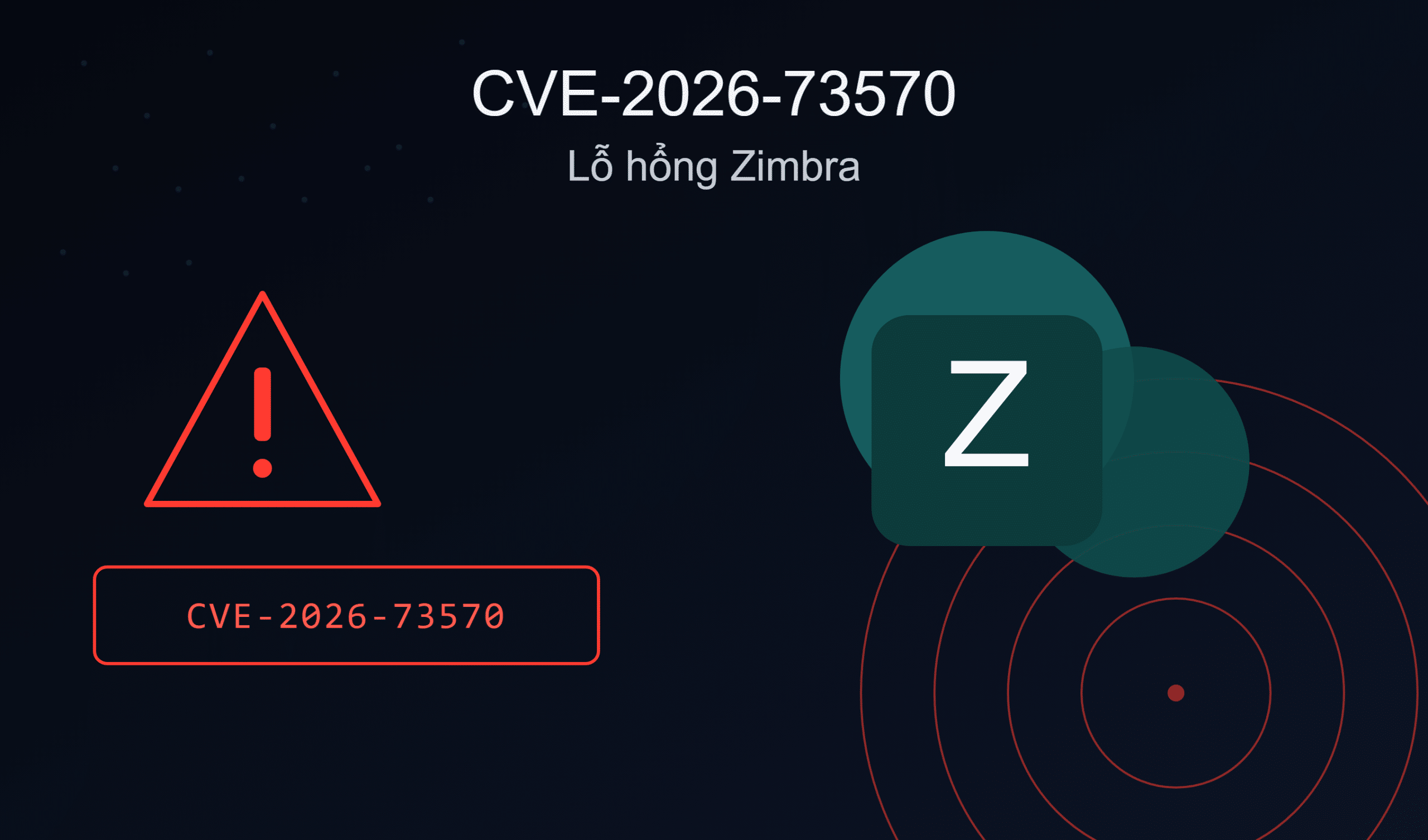 CVE-2026-73570: Lỗ hổng Zimbra SNMP RCE bị khai thác cài mã độc đào coin